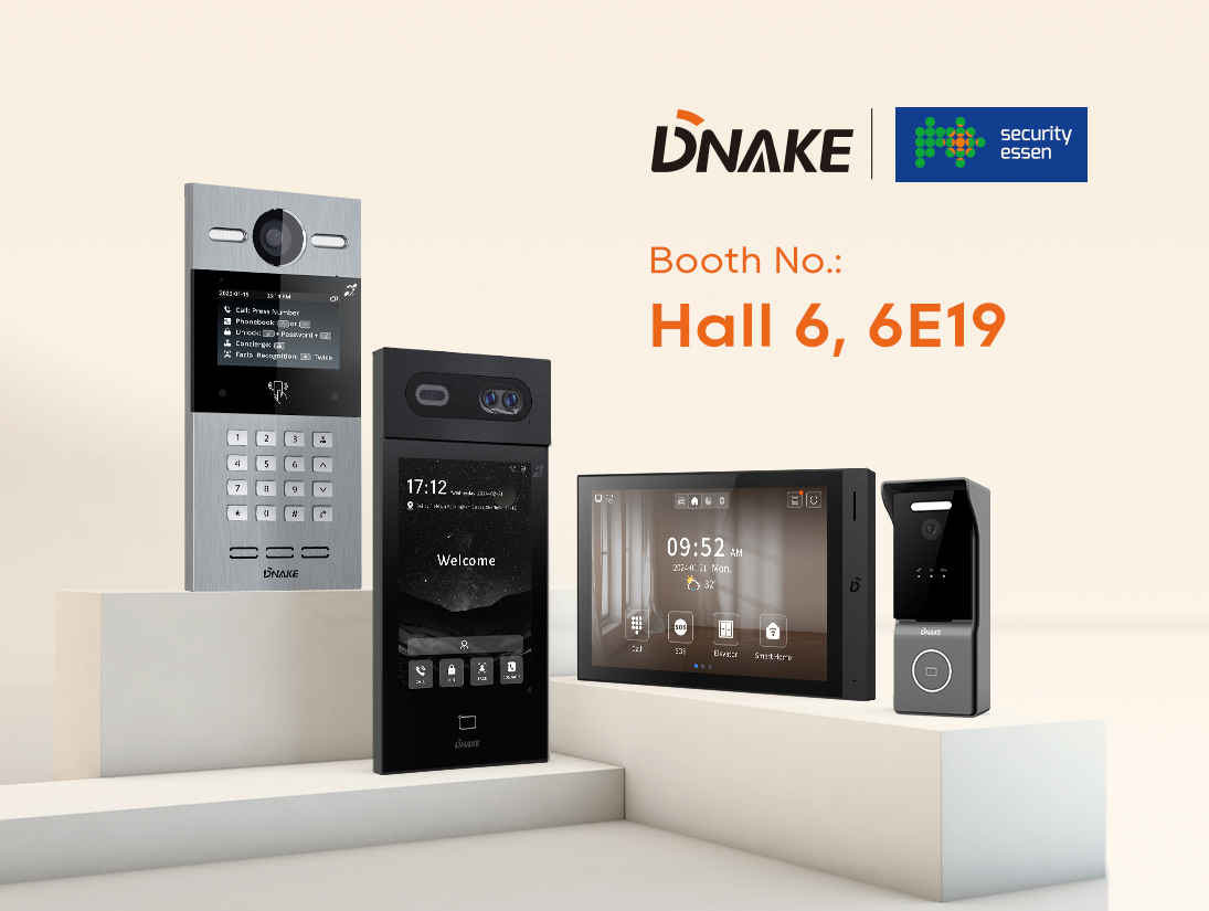 DNAKE to Showcase Innovative Smart Intercom and Smart Home Solutions at Security Essen 2024